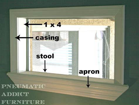 Putting on Eyeliner: DIY Window Trim | Pneumatic Addict