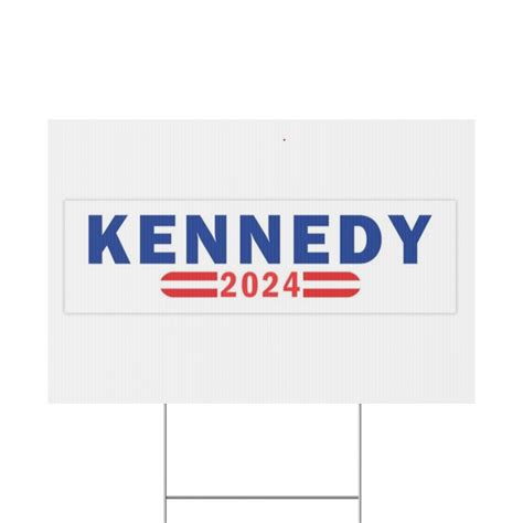 Robert F Kennedy RFK JR 2024 Presidential Race 2024 Yard Sign - Etsy Norway