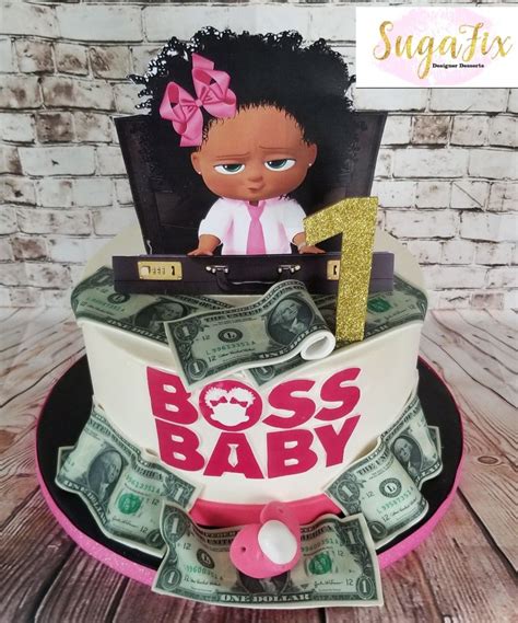 Boss Baby Girl Cake | Baby birthday party girl, Baby girl cakes, Girls ...