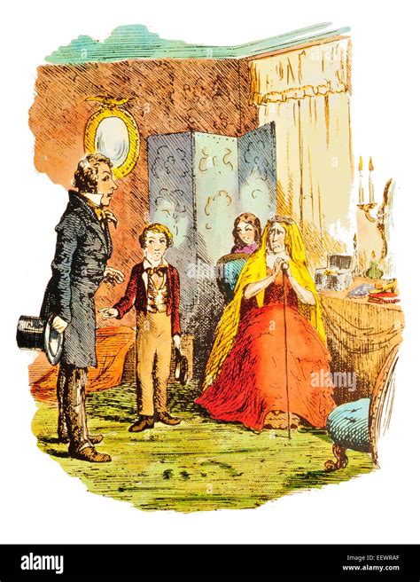 Pip presents Joe to Miss Havisham Charles Dickens Great Expectations ...