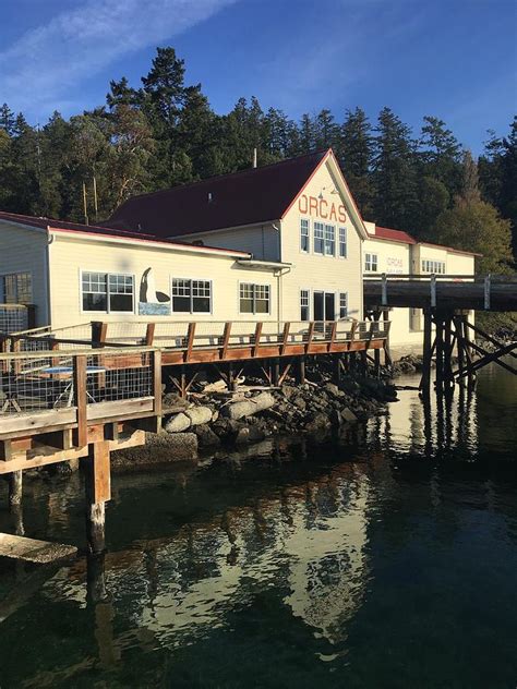 Orcas Island Ferry Landing Photograph by Jerry Abbott