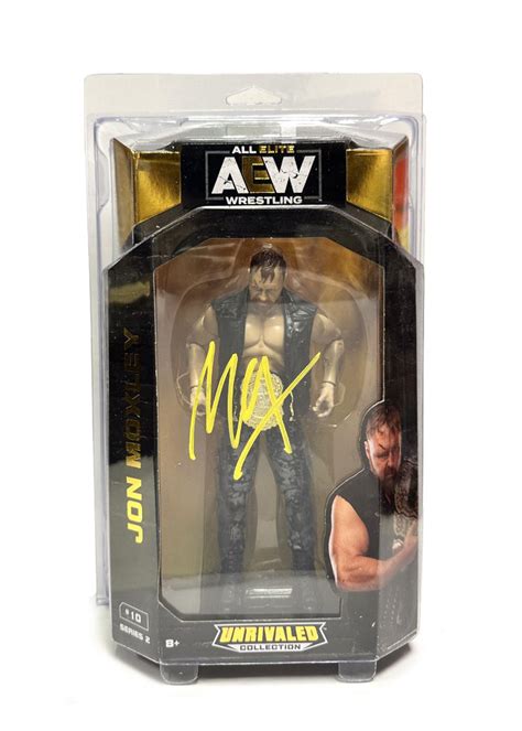 AEW : Unrivaled Series 2 : Jon Moxley Figure * Hand Signed ...