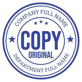 Company Stamp - Seal Template | PosterMyWall