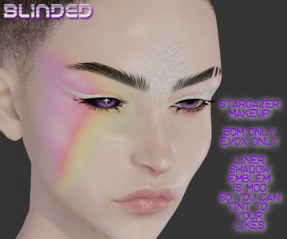 Second Life Marketplace - ~BLINDED~ Stargazer MakeUp BOM EvoX