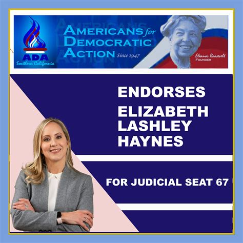 Judicial Endorsements - ADA SoCal