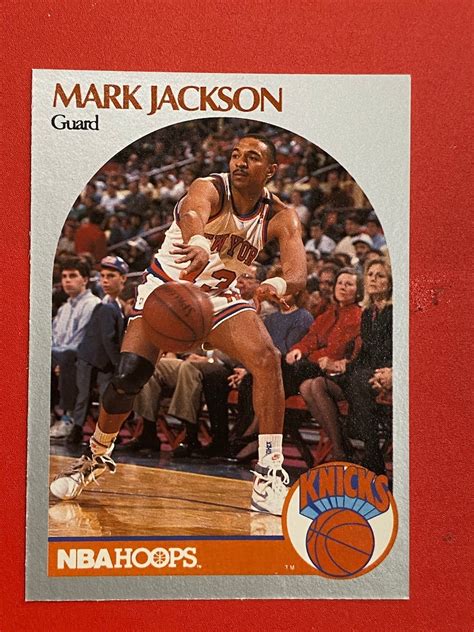 Rare 1990 Mark Jackson No. 205 Hoops Nba Card Mark Jackson Card - Etsy