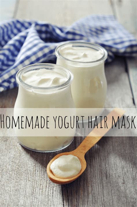 Homemade Yogurt Hair Mask