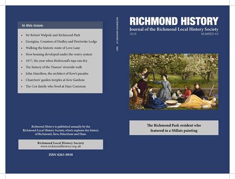 Richmond Local History Society | Exploring the history of Richmond, Kew ...