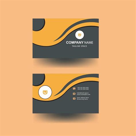 Corporate new business card 2023 14719731 Vector Art at Vecteezy