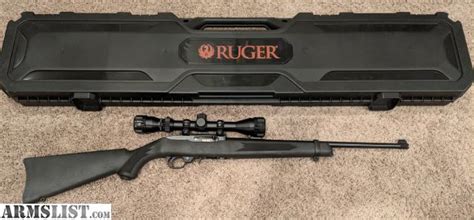 ARMSLIST - For Sale/Trade: Ruger 10/22, scope, hard case