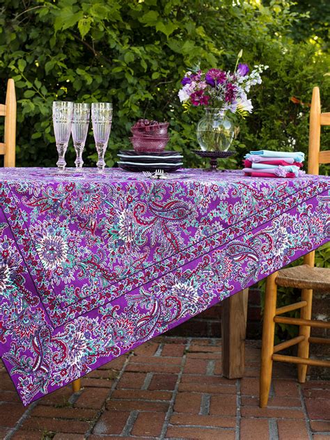 Rhapsody Paisley Tablecloth | Attic Sale, Linens & Kitchen Attic ...