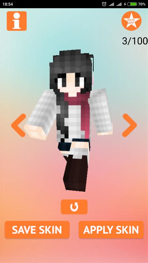 Anime Girl Skins for Minecraft APK for Android Download