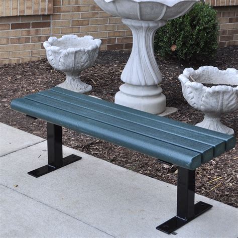 Creekside Recycled Plastic Park Bench | Wayfair.ca