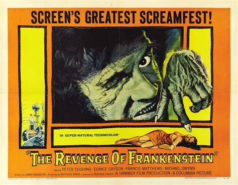 THE REVENGE OF FRANKENSTEIN (1958) Reviews and overview - MOVIES and MANIA