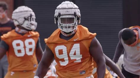 Tennessee Football: Practice Highlights-Practice #2 - YouTube