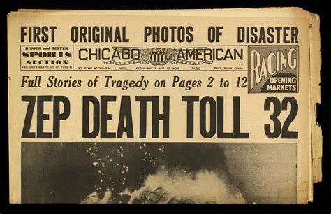 Lot Detail - 1937 (May 7) Hindenburg Disaster Chicago American Newspaper