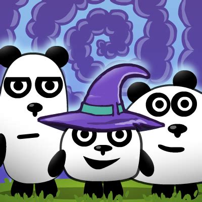 3 Pandas In Fantasy - Play now online! | Kiz10.com