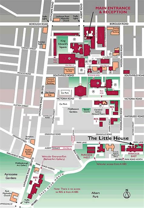 Teesside University Campus Map – Verjaardag Vrouw 2020