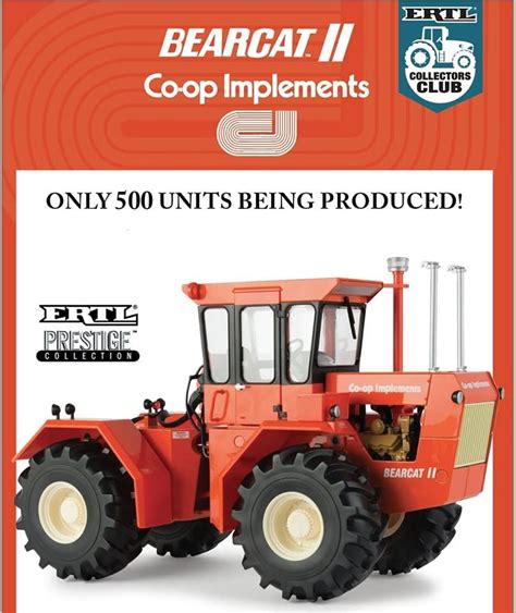 1/16 Steiger Co-op Implements Bearcat II 4Wd Tractor, 1 of 500 Limited ...