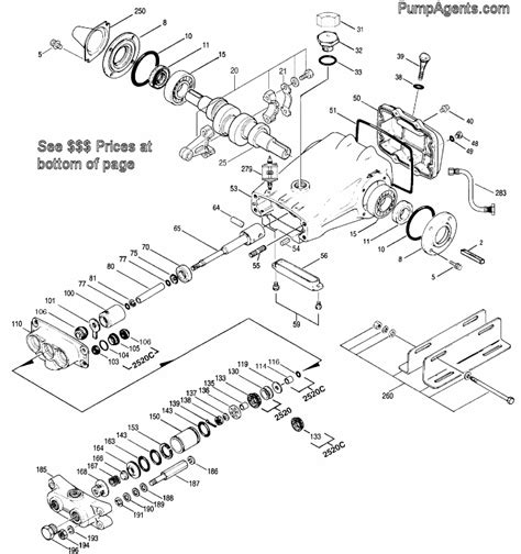 Parts for Cat Pump model # 2520