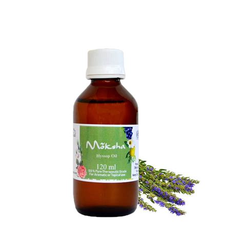 Hyssop Essential Oil | Moksha Lifestyle Products