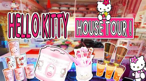 HELLO KITTY HOUSE TOUR! | KITTY CHARM - YouTube