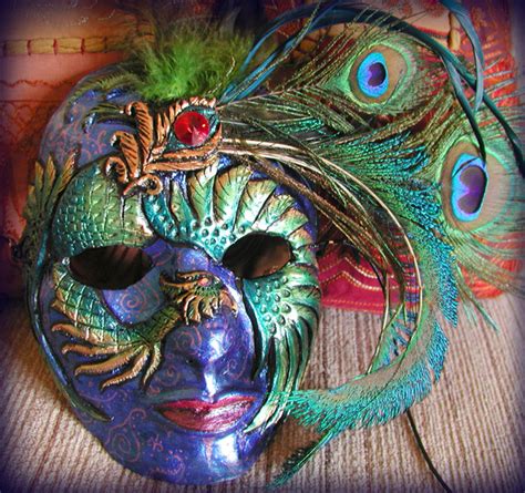 Peacock Mask by Namingway on DeviantArt