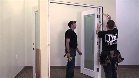 How To Install Prehung Interior French Doors | Brokeasshome.com