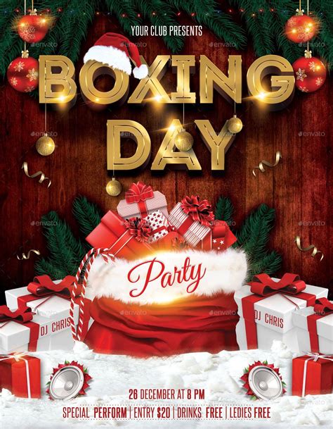 Boxing Day | Boxing day, Happy boxing day, Boxing day traditions