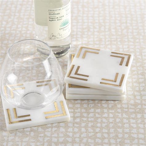 Marble Square Coasters - Colors of Design