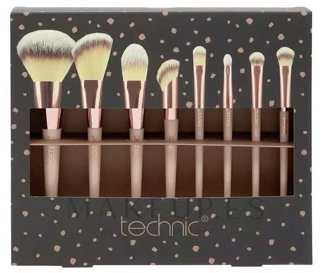 Technic Cosmetics Makeup Brush Set - Set brochas y pinceles de ...