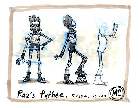 Concept Art: Raz's Father - Psychonauts Photo (39272420) - Fanpop