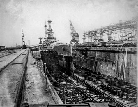 USS Texas (BB-35) Battleship in World War II