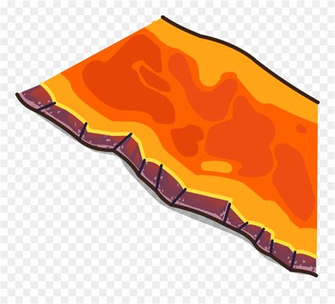 Lava Clipart Lava Flow - Transparent Lava Flow - Png Download (#912005) - PinClipart