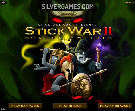 Stick War 2 - 在 SilverGames.com 在线玩 🕹️