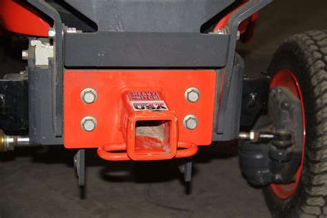 HFRBX-O: Front Receiver Hitch for Kubota Sub-compact Tractors - Heavy ...