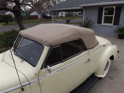 1937 Oldsmobile Convertible Sport Coupe F-37 Very Rare Original California Car