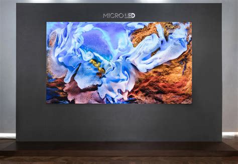 110” Samsung MicroLED Is All Screen by Design