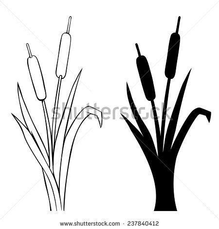 wooden cattails silhouette | Cattails Stock Photos, Royalty-Free Images & Vectors - Shutterstock ...