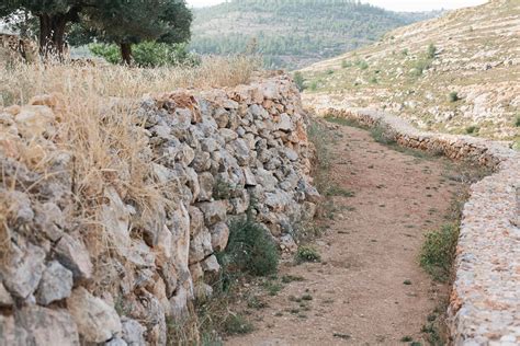 Stone Wall in Battir Palestine - Entouriste