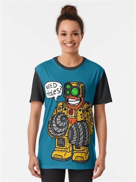 "deep rock galactic driller." T-shirt by jjartanddrawing | Redbubble