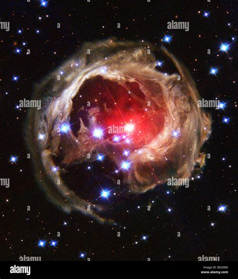 NASA Hubble Space Telescope image of Monocerotis, a star formation included in the Milky Way ...