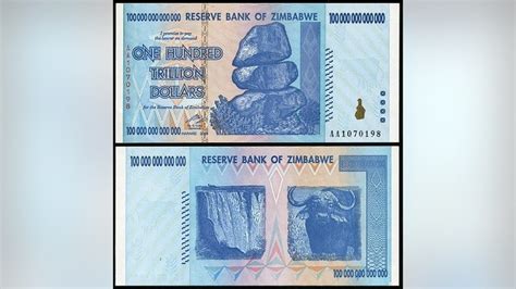 One US dollar = Z$35 Quadrillion as Zimbabwe phases out old currency | Fox News