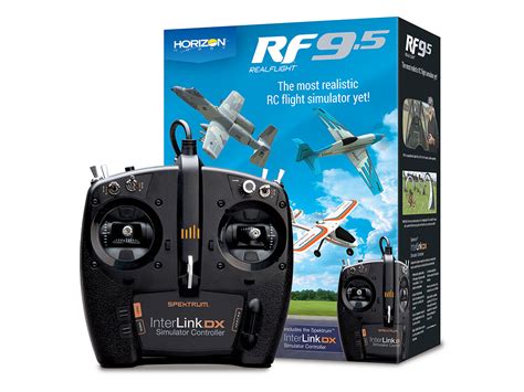 RealFlight 9.5 RC Flight Simulator with Spektrum InterLink DX ...