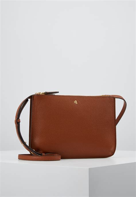 Lauren Ralph Lauren FAUX-LEATHER CARTER CROSSBODY - Across body bag ...