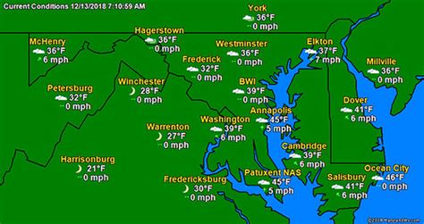 Maryland Weather | December 13, 2018 at 07:15AM | Maryland Weather | Flickr