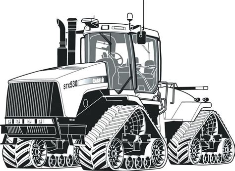 Printable Tractor Coloring Pages PDF For Kids - Coloringfolder.com | Tractor coloring pages ...