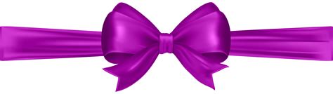 Purple Bow Clip Art