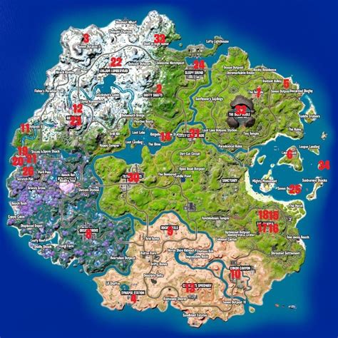 Fortnite Characters In Chapter 3 Season 3 - All 34 NPC Locations - GameSpot