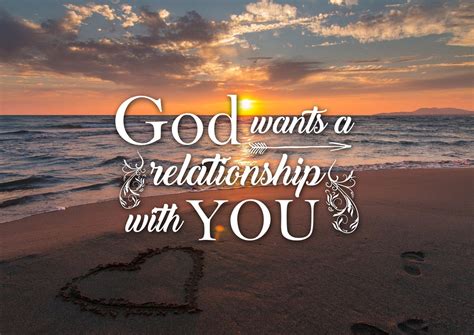 God wants a Relationship with you Bible Christian Quotes Wall | Etsy